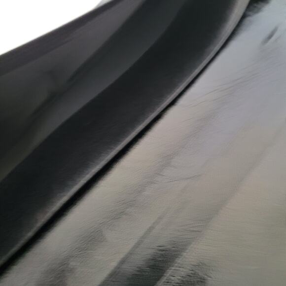 Dunhill Checkbook Card Slim Bill Holder Wallet Black Bifold Leather Croc Vintage - Picture 6 of 11